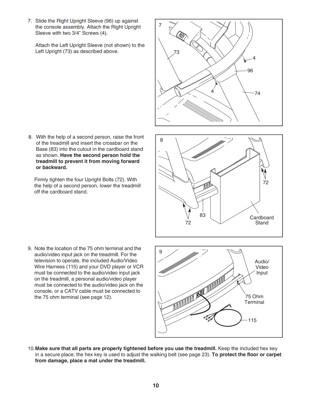 ProForm PFTL99806.2 user manual 