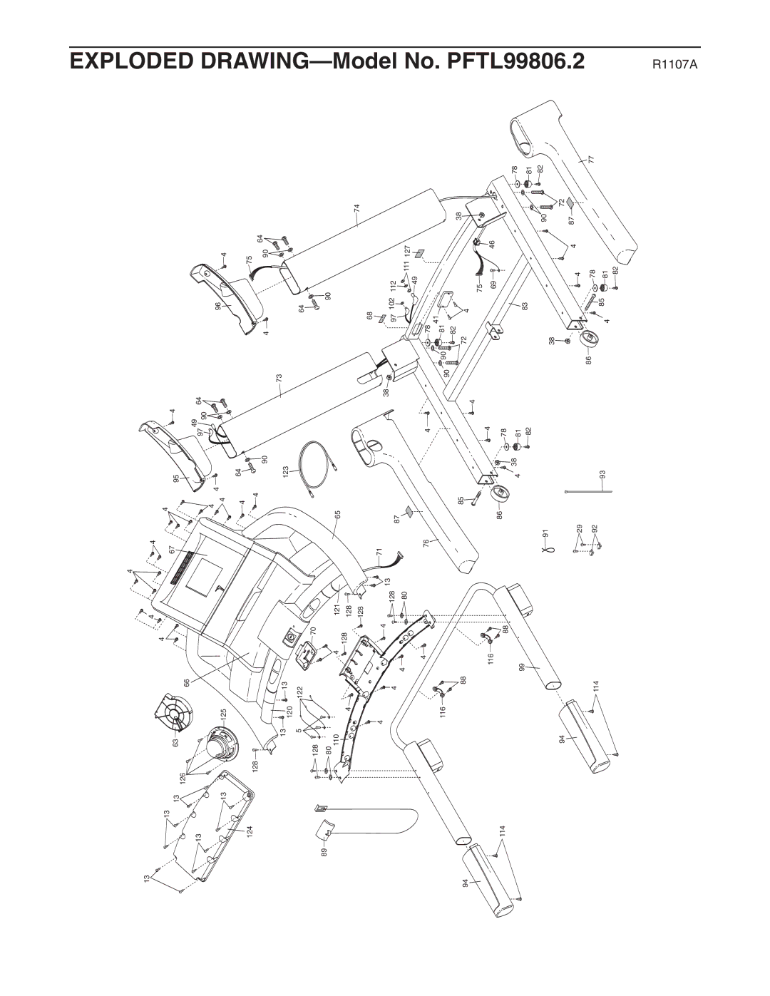 ProForm user manual No. PFTL99806.2 