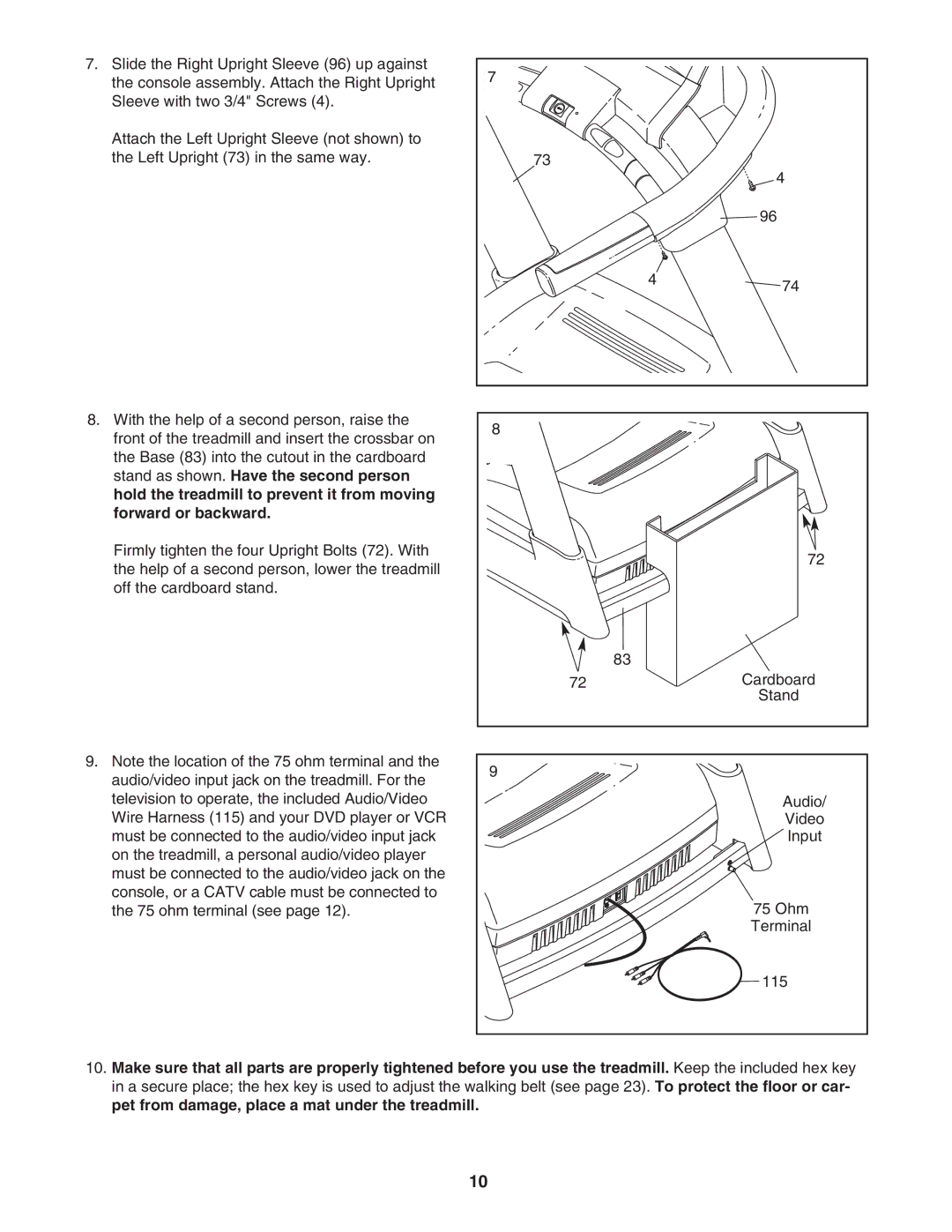 ProForm PFTL99806.3 user manual 