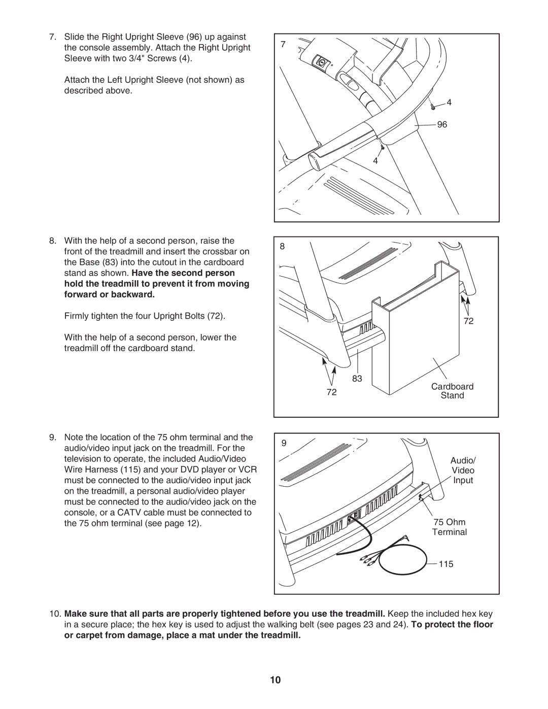 ProForm PFTL99806.4 user manual 