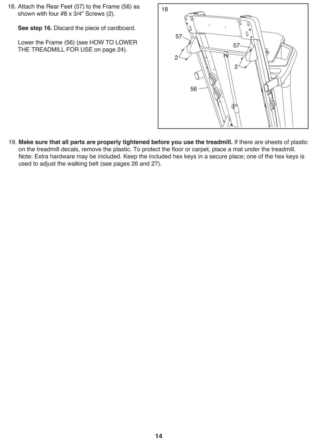 ProForm PFTL99910.0 manual 