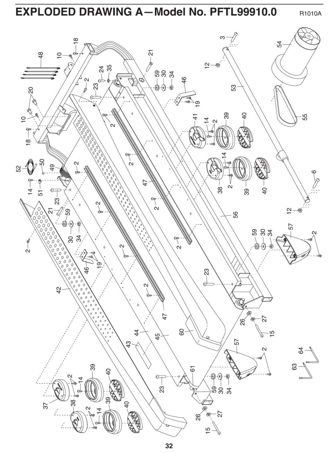 ProForm PFTL99910.0 manual 