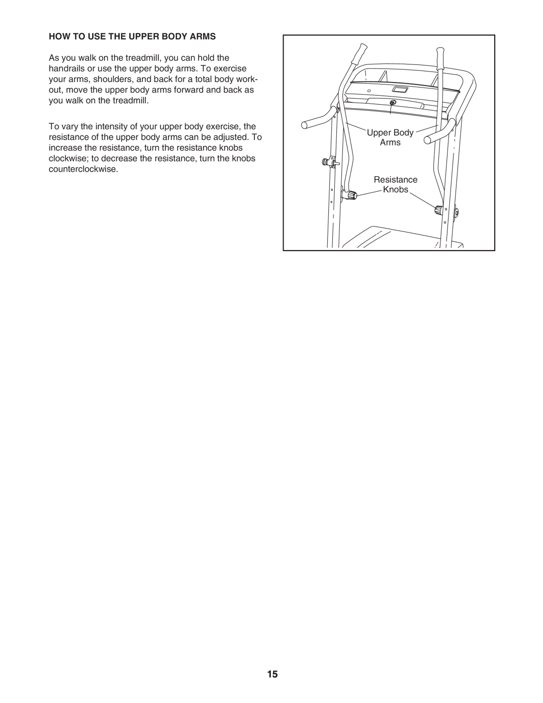 ProForm PMTL32706.0 user manual How To Use The Upper Body Arms 