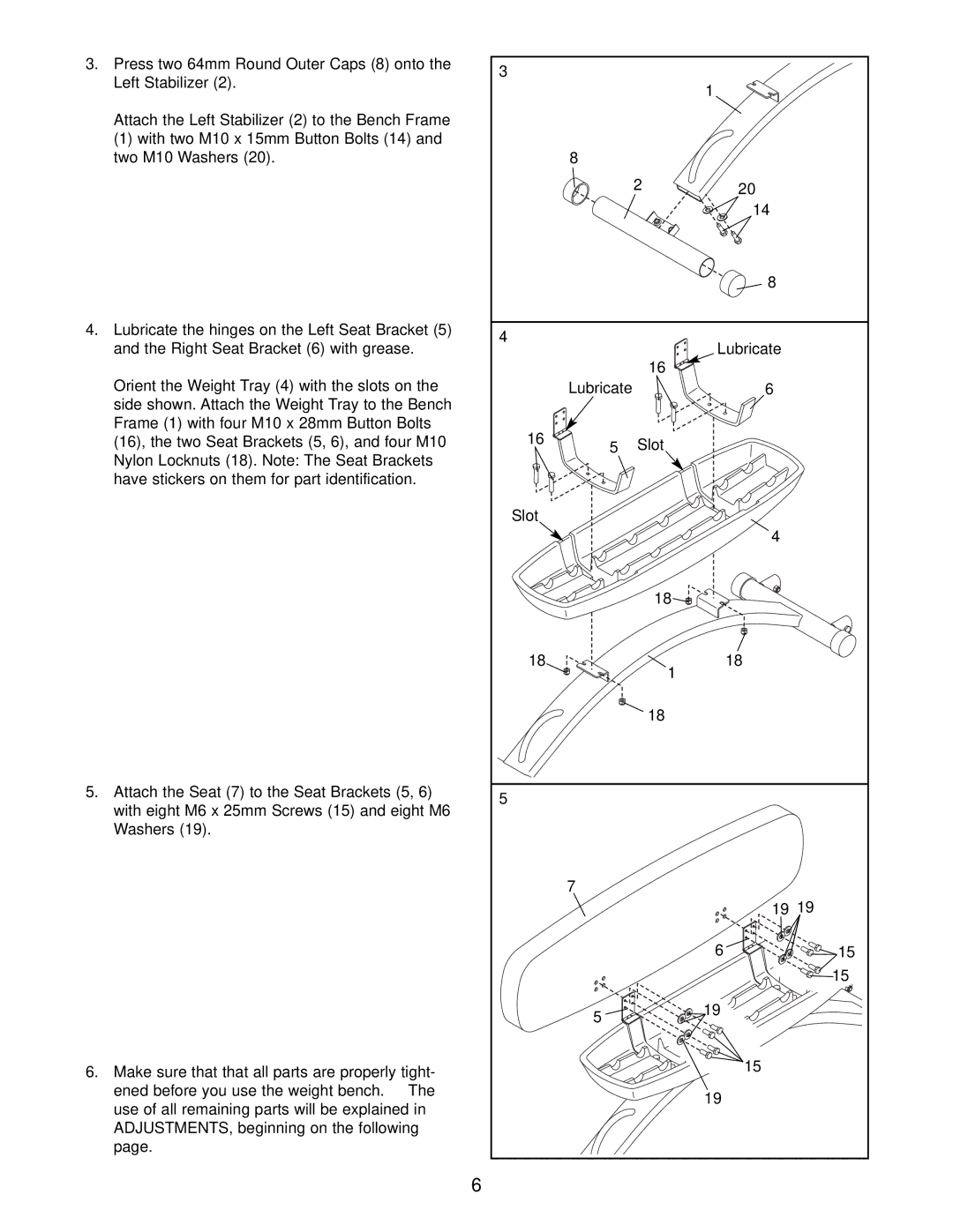 ProForm SR 20 user manual Lubricate 