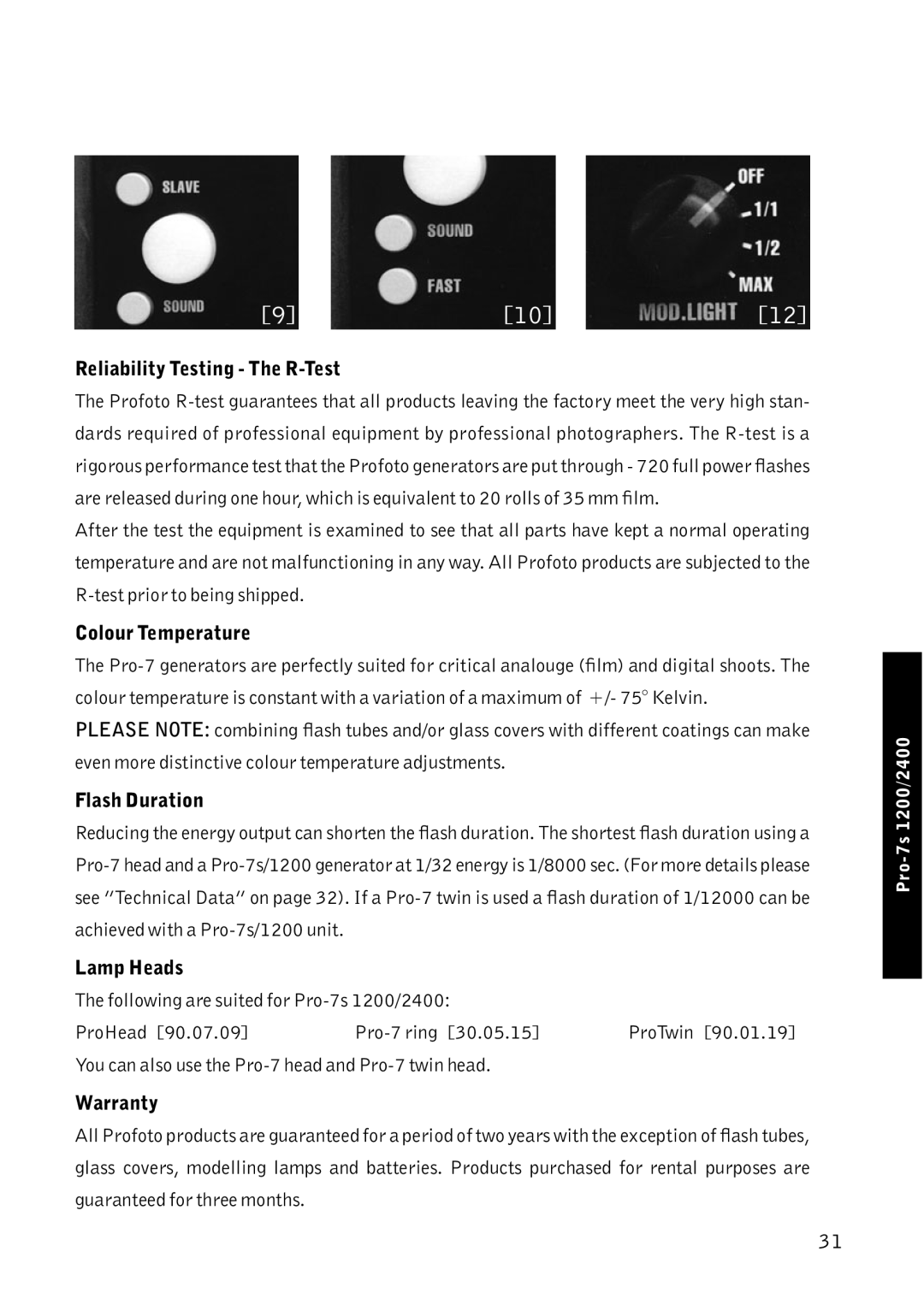 Profoto Pro-7 manual Reliability Testing The R-Test 