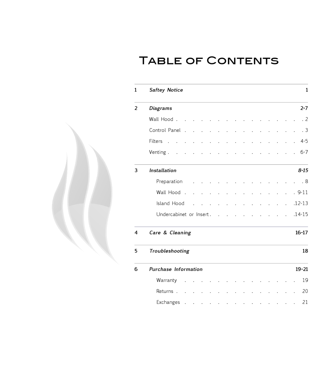 Proline PLFI543, PLFI750, PLFW812, PLFW544, PLFW543, PLFW832, PLFI544, PLFW520, PLFL832, PLFW750, PLFI520 Table of Contents 