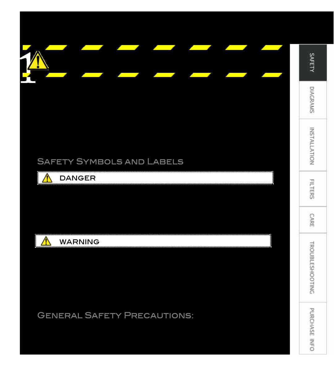 Proline PLS1576, PLS1570 user manual Important Safety Notice, Safety Symbols And Labels, General Safety Precautions, Danger 