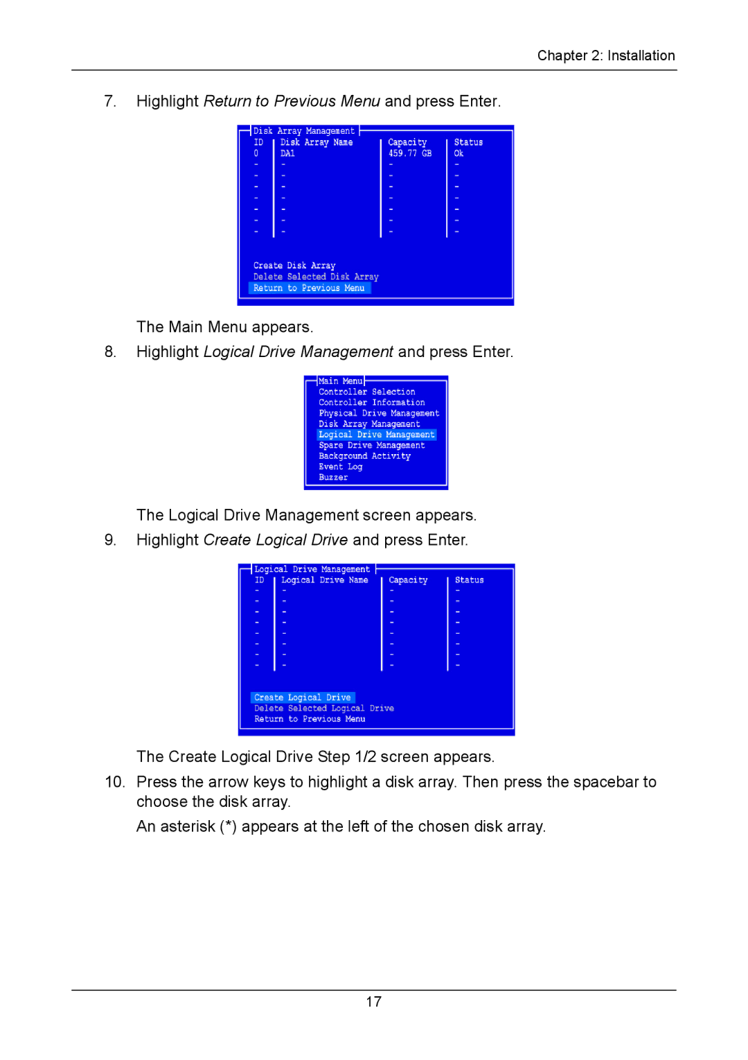 Promise Technology EX4650A, EX8650A user manual Installation 