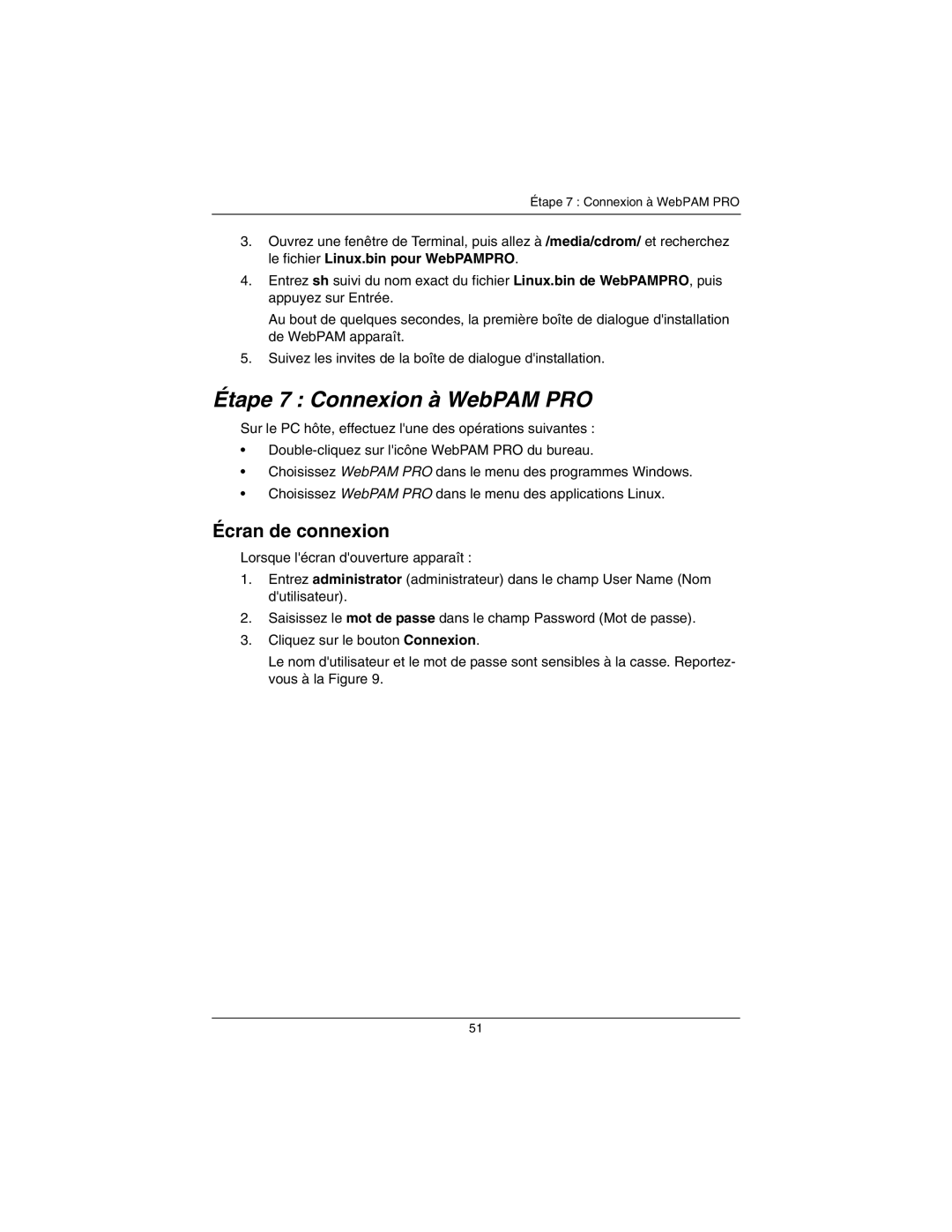 Promise Technology EX8650A, EX4650A quick start Étape 7 Connexion à WebPAM PRO, Écran de connexion 