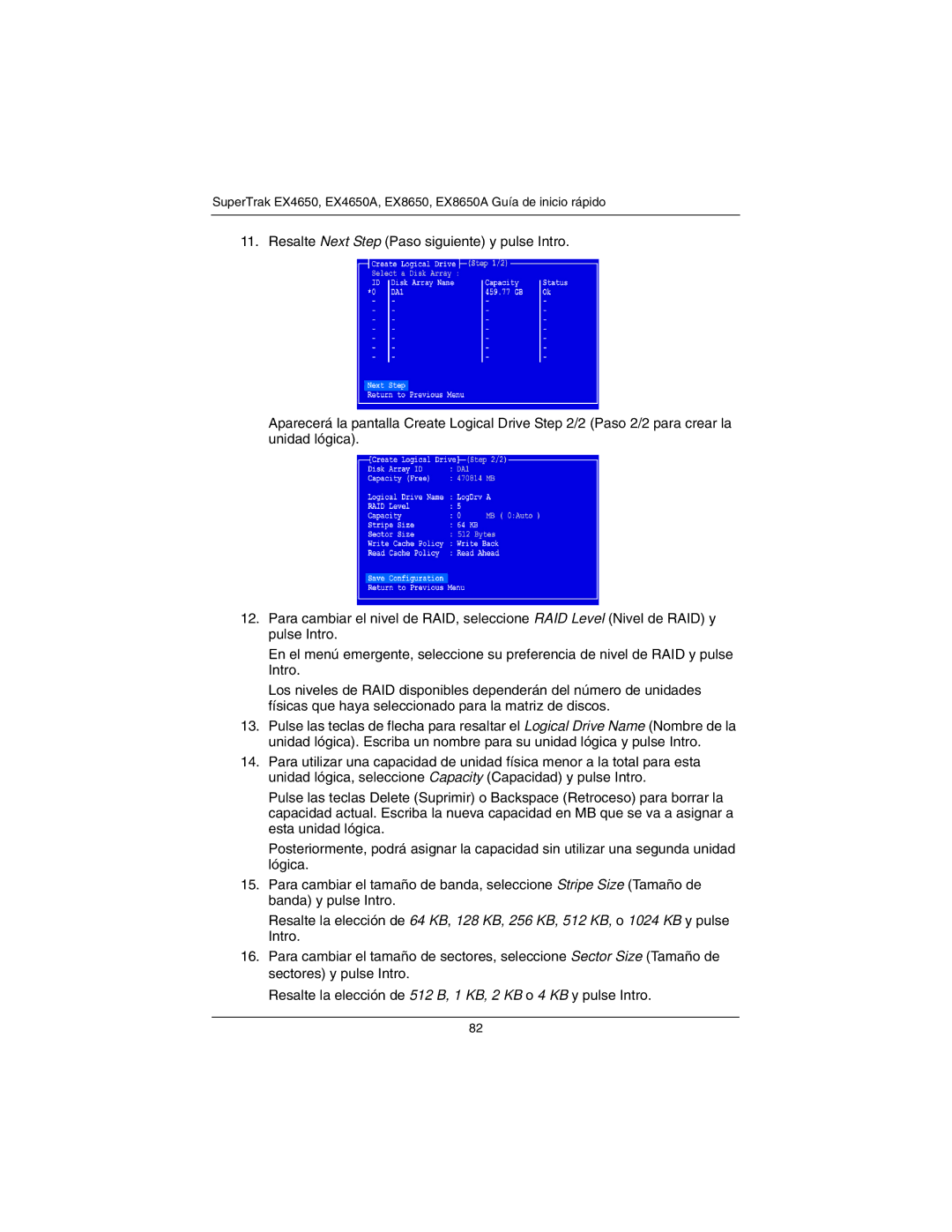 Promise Technology EX4650A, EX8650A quick start 