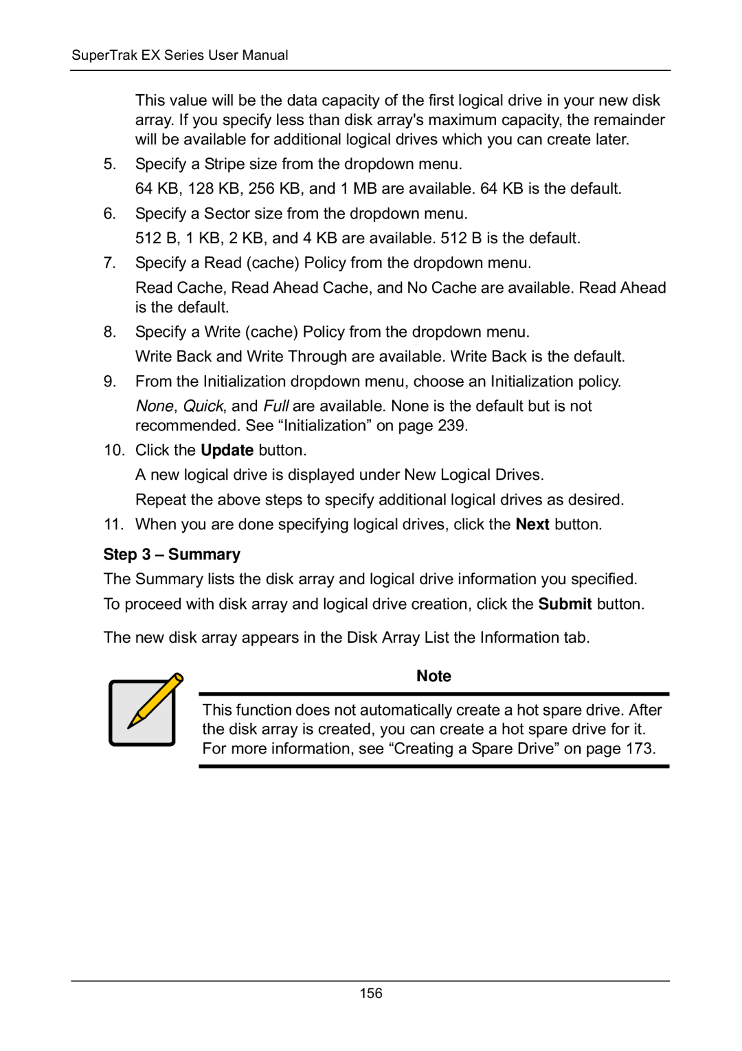 Promise Technology EX8650, EX8658, EX8654, EX4650 manual Summary 