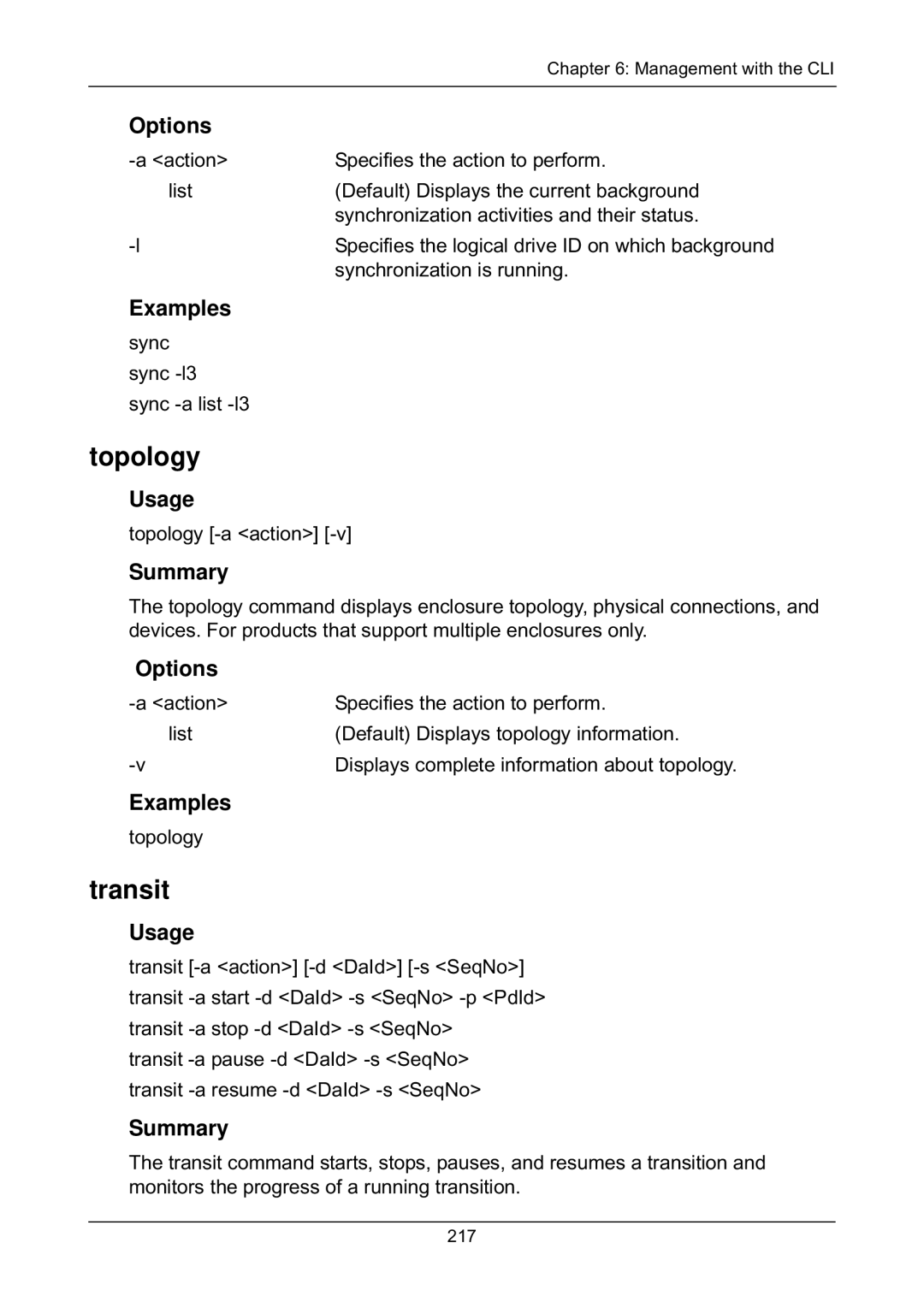 Promise Technology EX4650, EX8658, EX8654, EX8650 manual Topology, Transit 