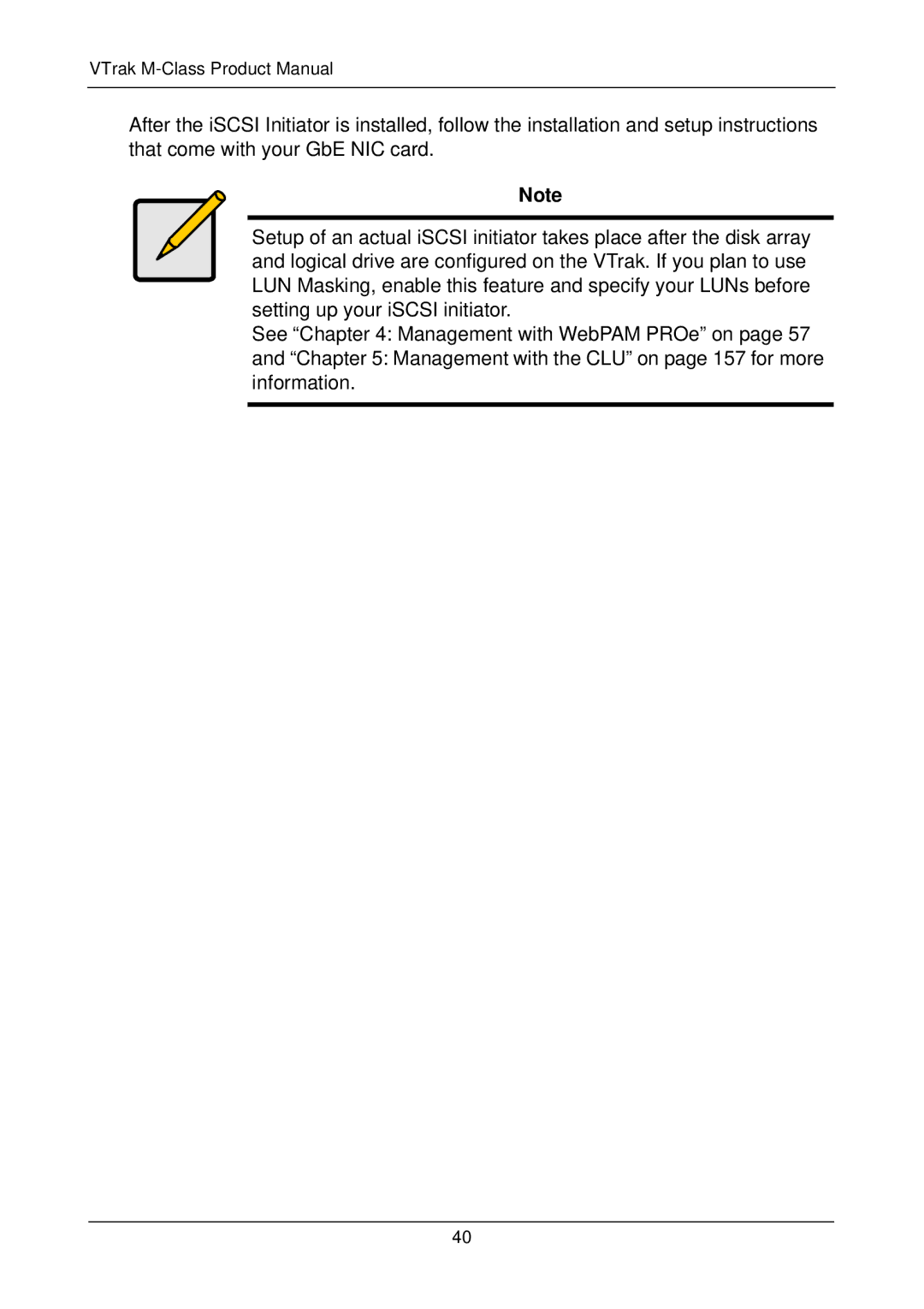 Promise Technology M500p, M500i, M500f, M300p, M300i, M300f, M200i, M200p, M200f manual VTrak M-Class Product Manual 