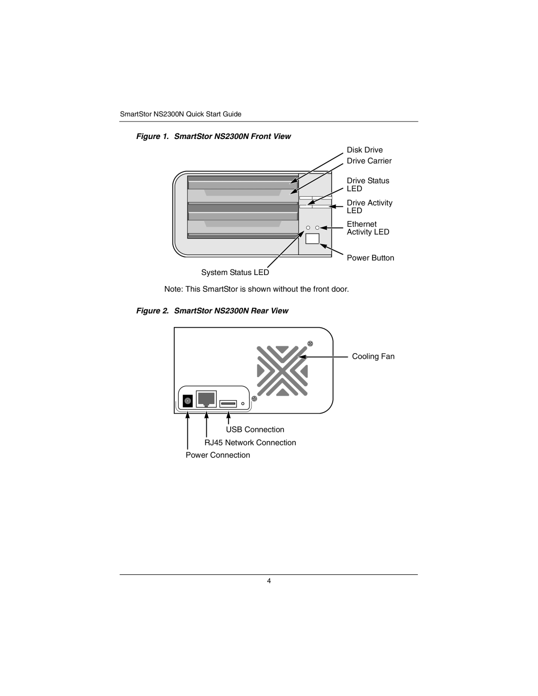 Promise Technology NS2300N quick start Disk Drive Drive Carrier Drive Status, Drive Activity 