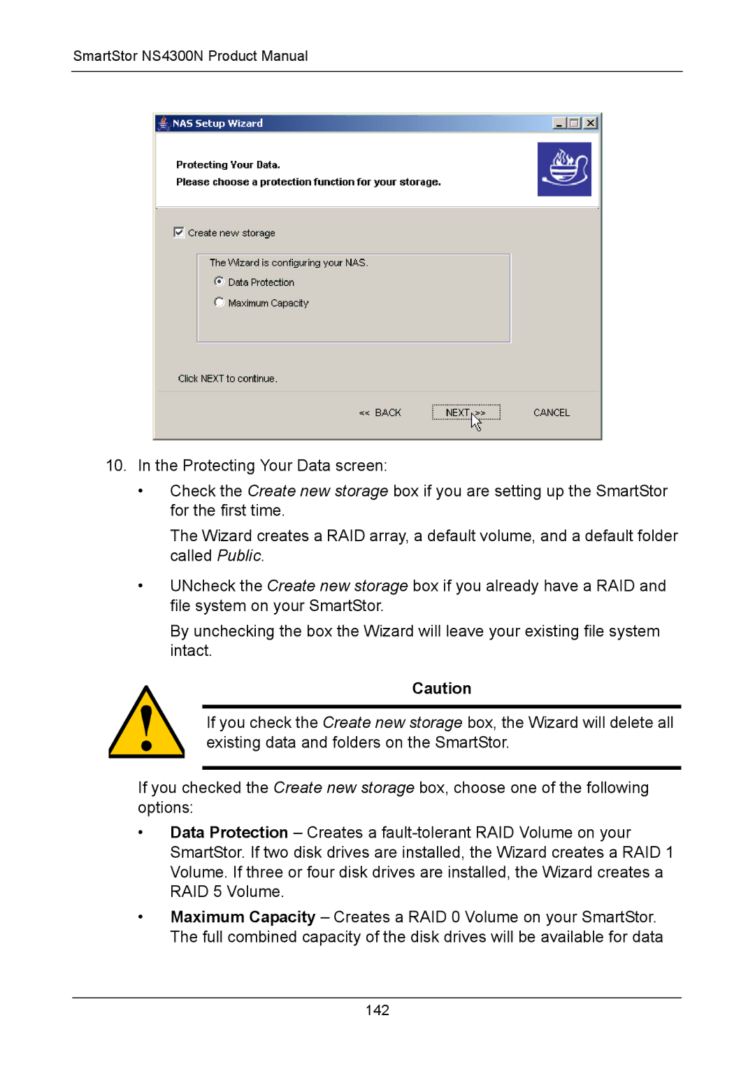 Promise Technology manual SmartStor NS4300N Product Manual 