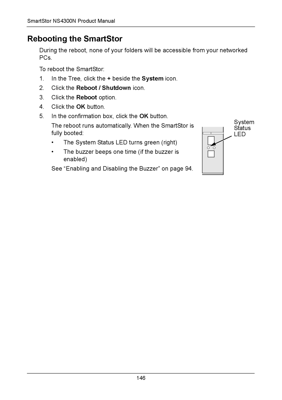 Promise Technology NS4300N manual 146 