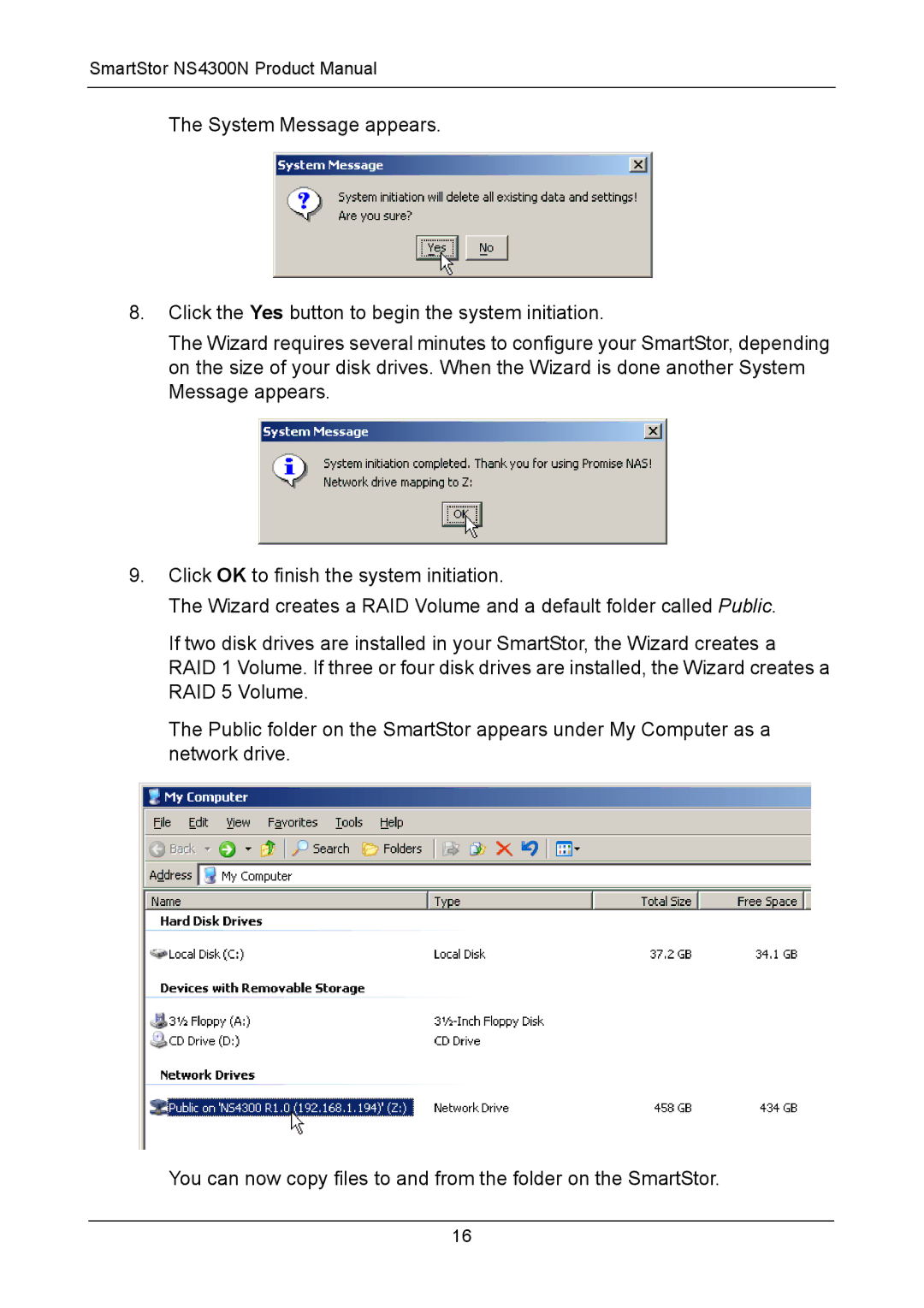 Promise Technology manual SmartStor NS4300N Product Manual 