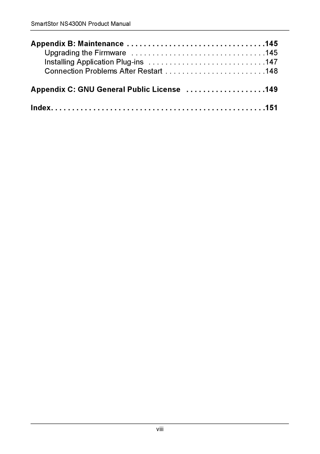 Promise Technology NS4300N manual Appendix B Maintenance 