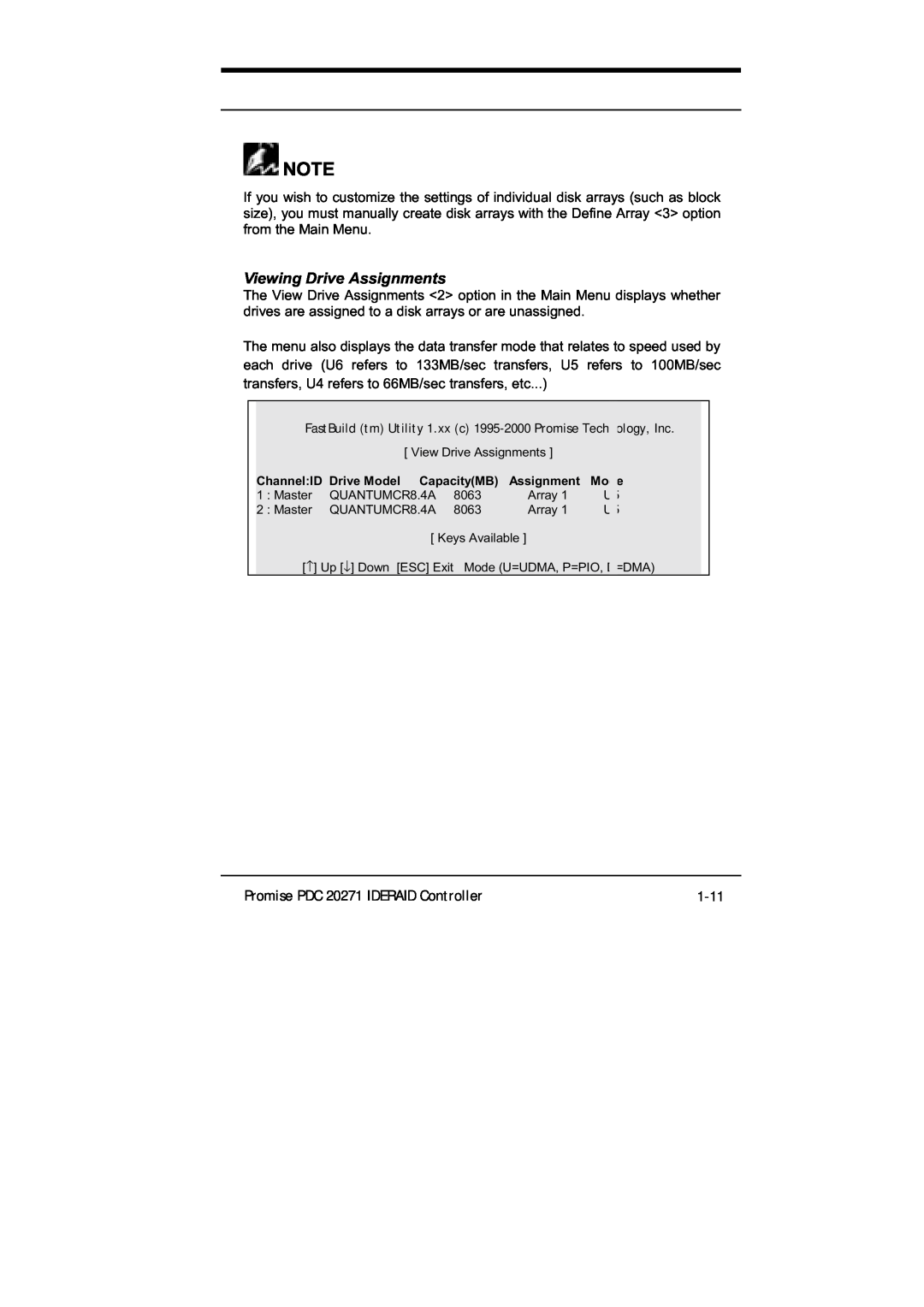 Promise Technology PDC20271 manual 1-11, @. E2F//!%, $% + /# /#, 15&#3, 4G9&942EF&E6 &$9 4G9&942EF&E6 &$9, 17$&83 