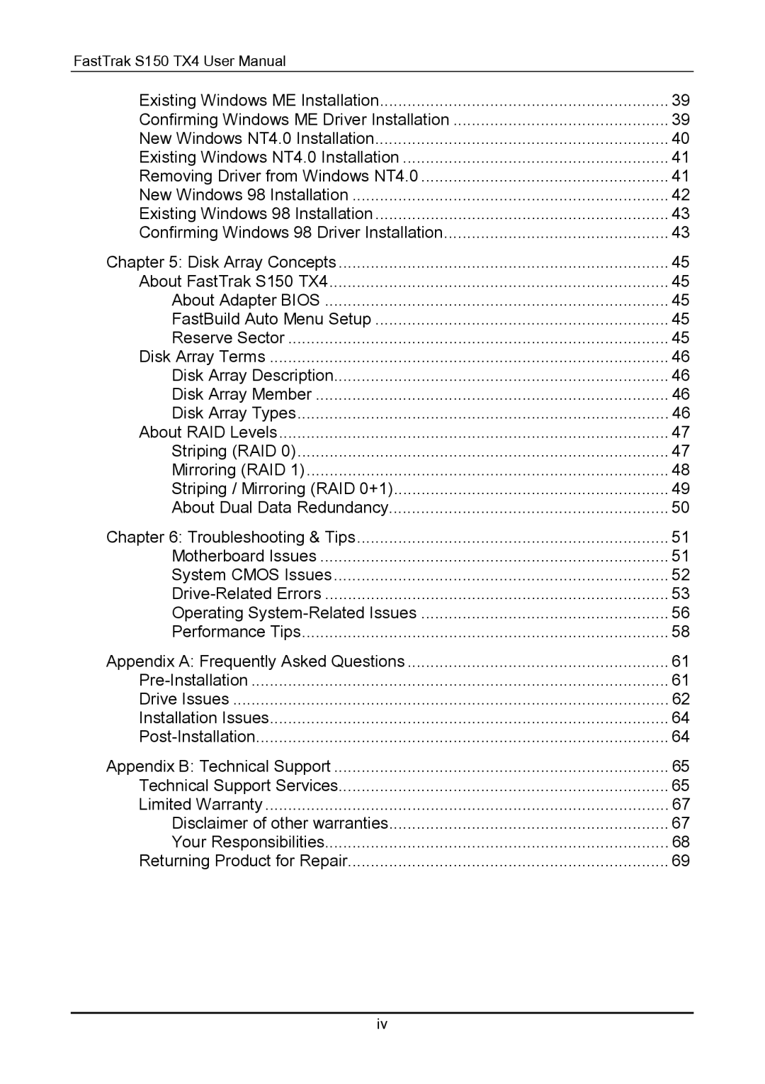 Promise Technology S150 user manual 