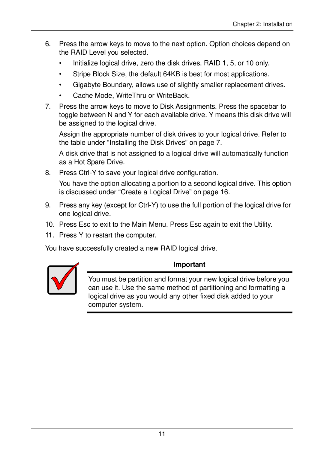 Promise Technology SX8300, SX4300 user manual Installation 