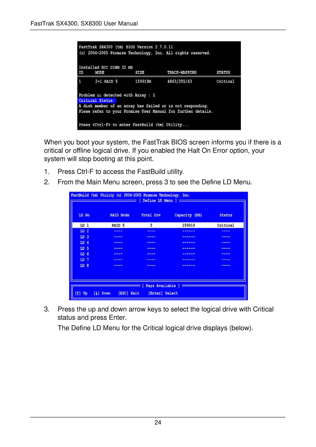 Promise Technology SX4300, SX8300 user manual 