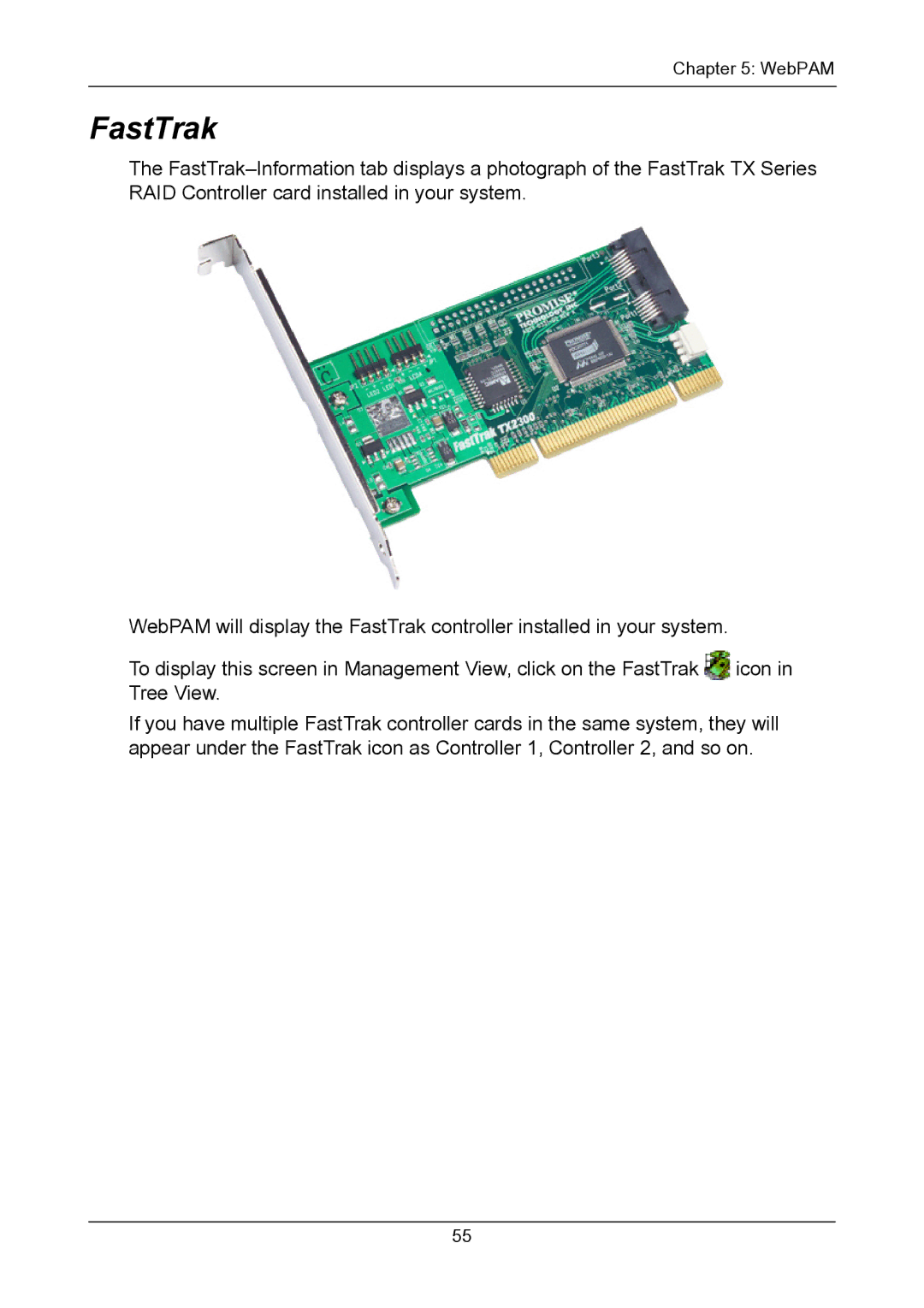 Promise Technology TX2300, TX2200 user manual FastTrak 