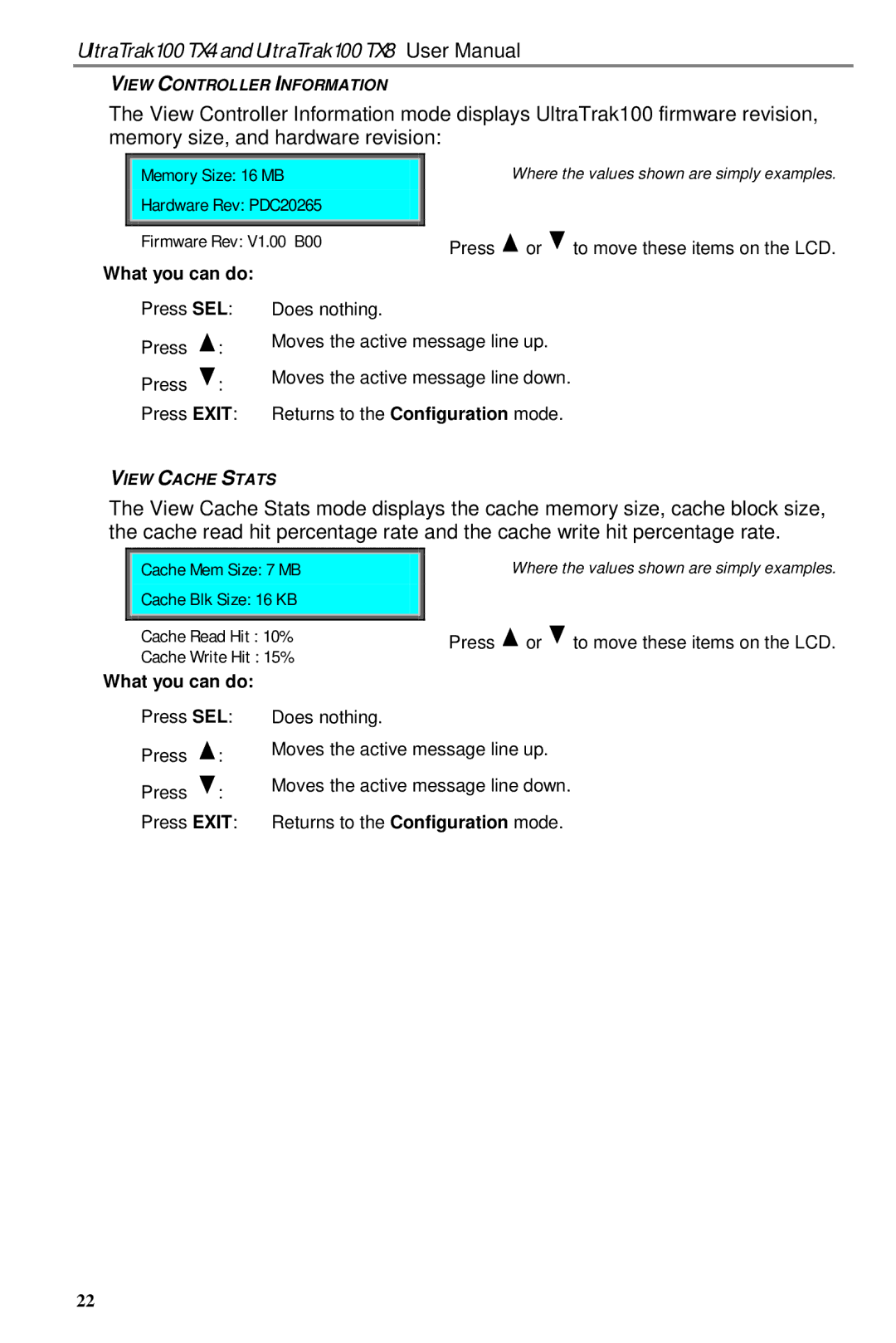 Promise Technology TX8, TX4 user manual View Controller Information 