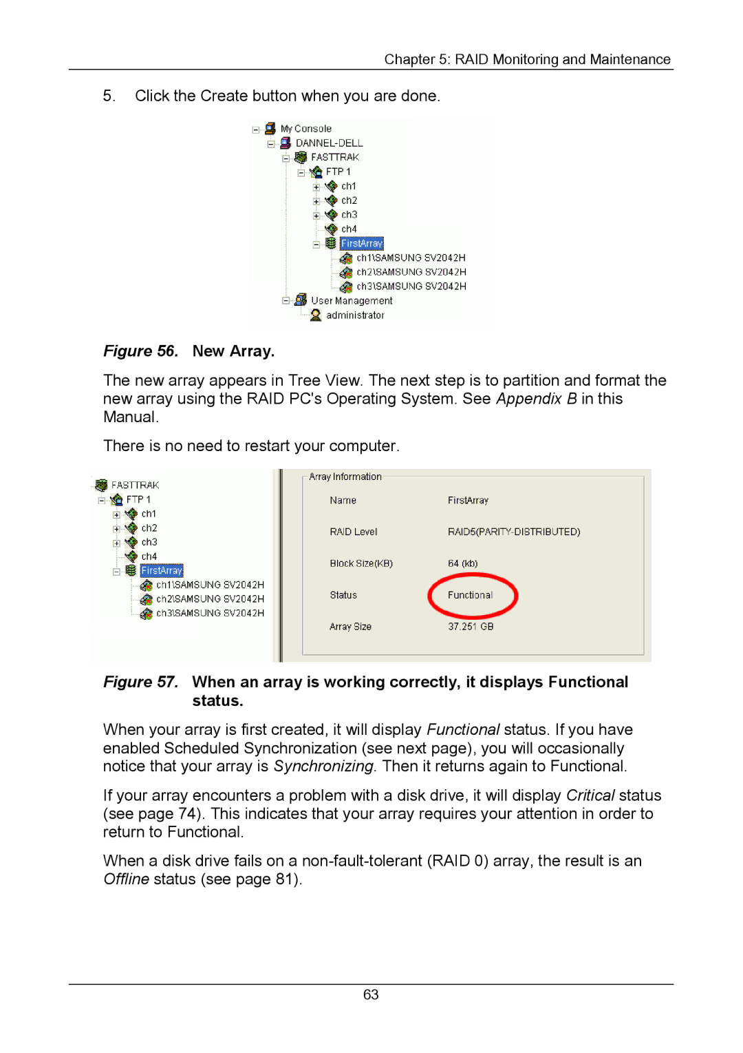 Promise Technology Version 4.4 user manual New Array 