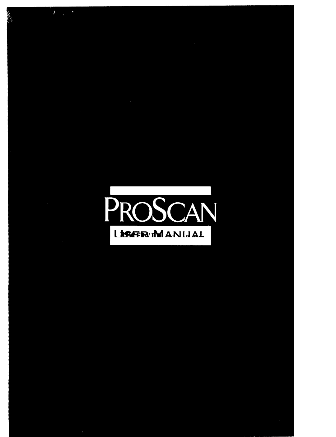 ProScan CRT Television manual 