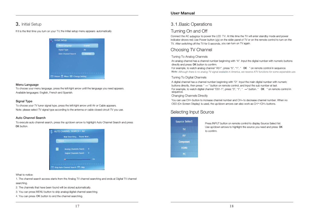 ProScan PLCD1526 user manual Side 