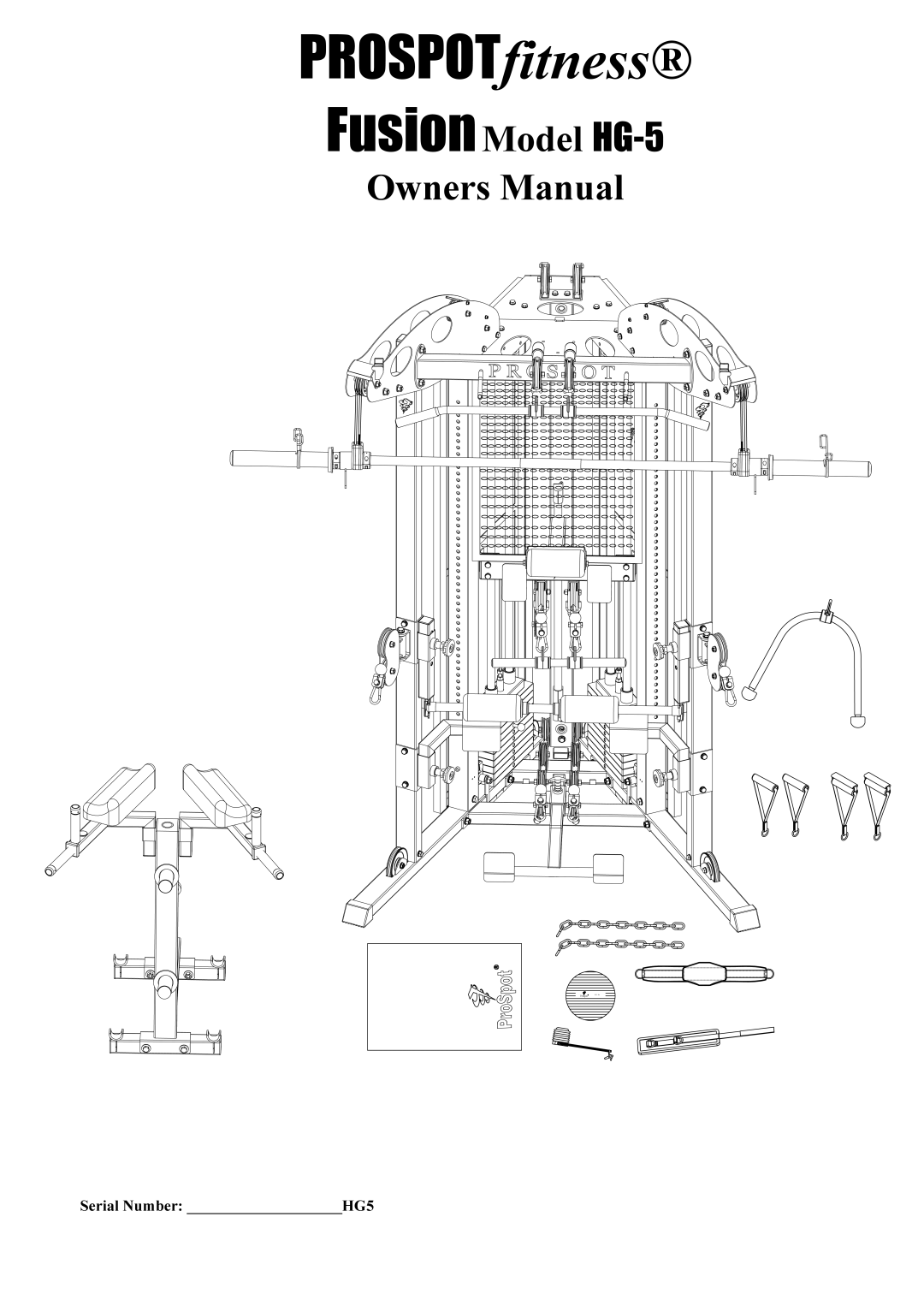 ProSpot Fitness HG-5 manual PROSPOTfitness 