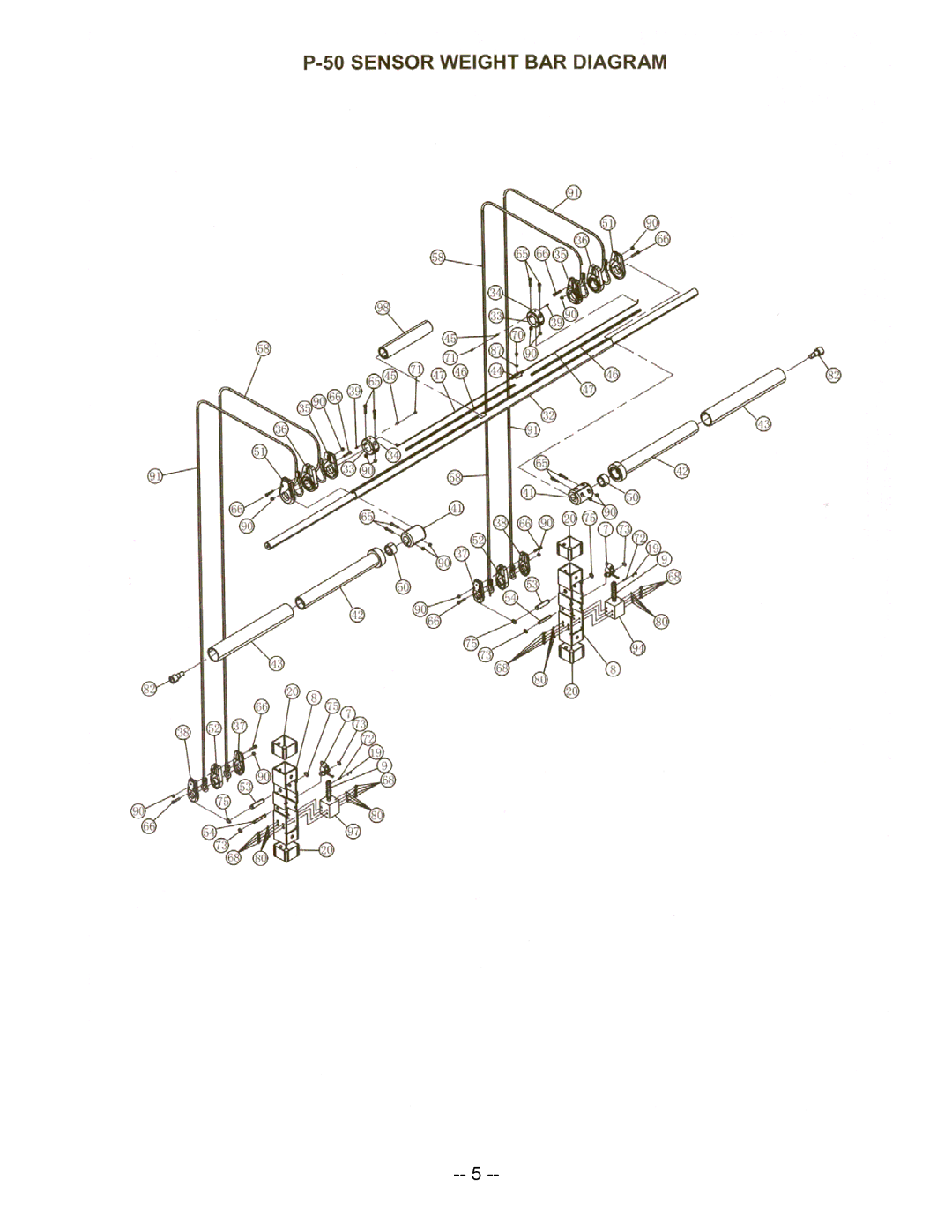 ProSpot Fitness P-50 manual 