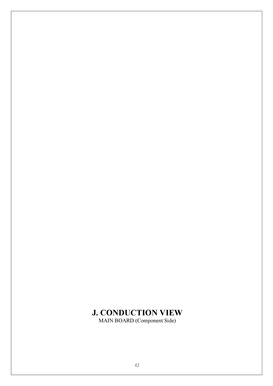 Proview P6NS Series service manual Conduction View 