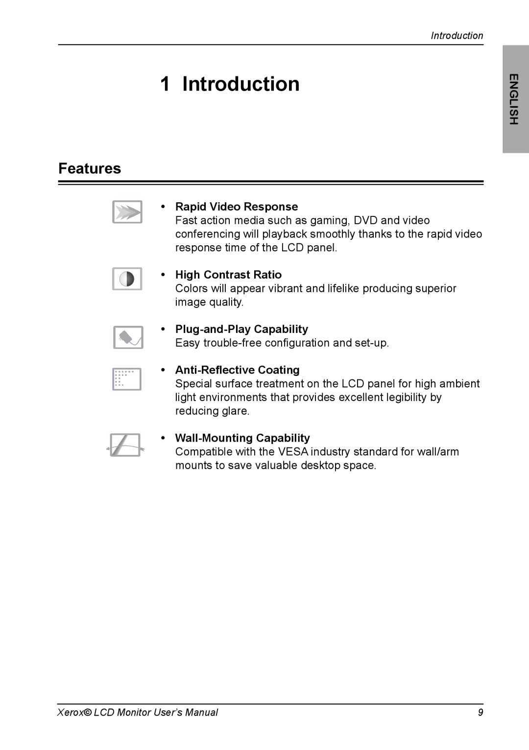 Proview XA3 Series manual Introduction, Features 