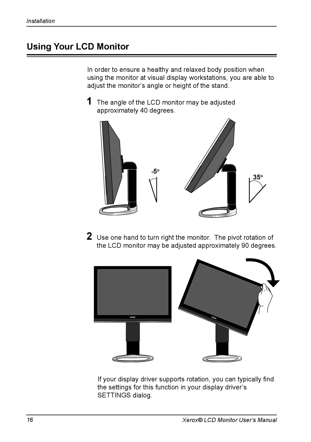 Proview XM7-19w manual Using Your LCD Monitor 