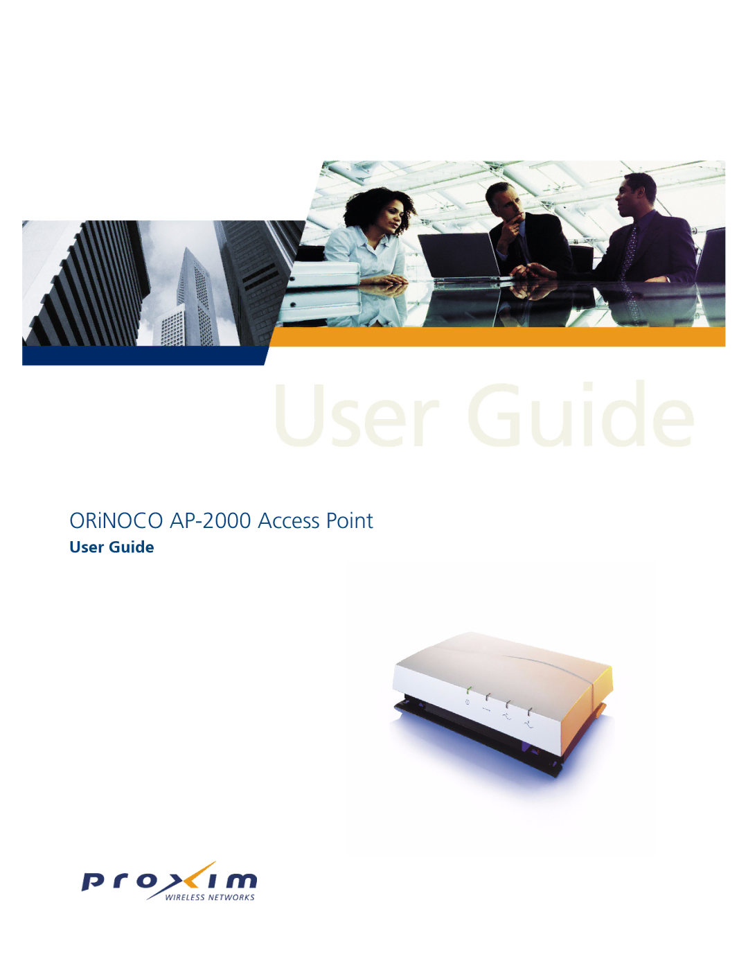 Proxim manual ORiNOCO AP-2000 Access Point 