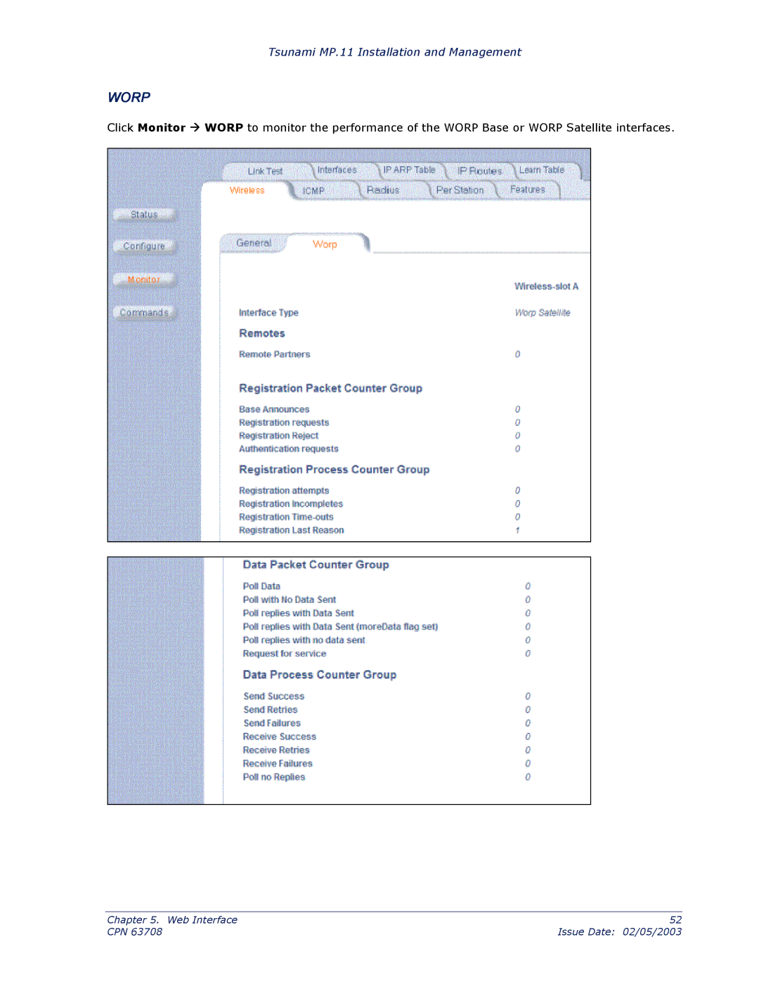 Proxim CPN 63708 manual Worp 