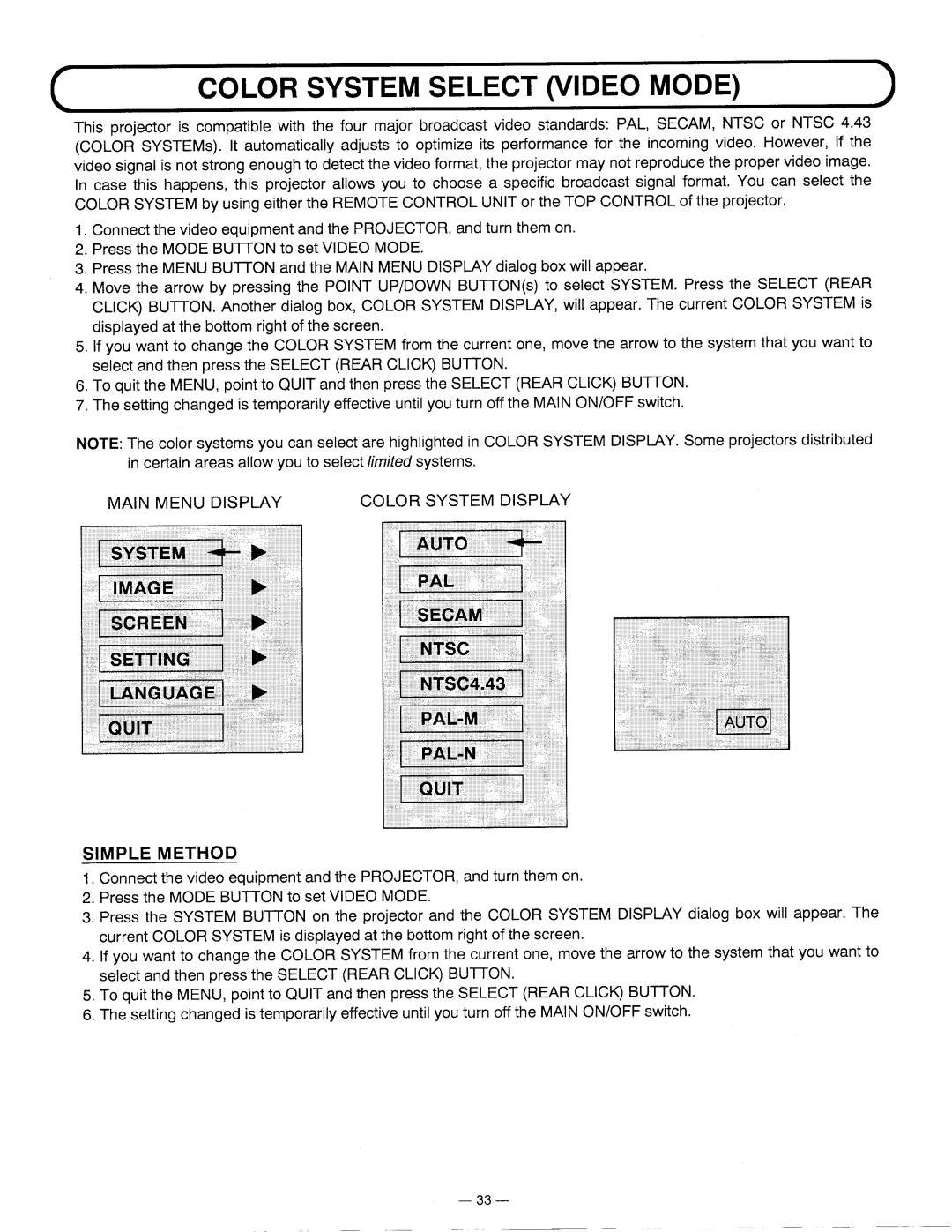 Proxima ASA 5610 manual 