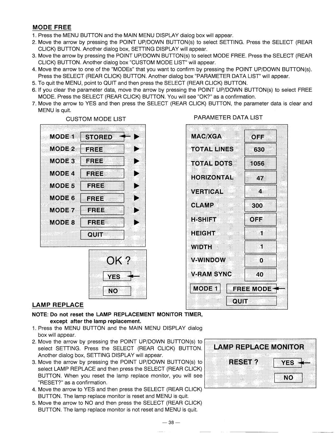 Proxima ASA 5610 manual 