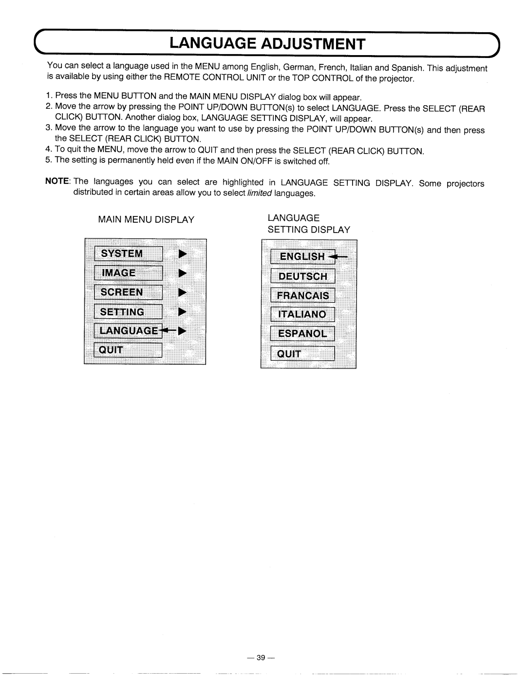 Proxima ASA 5610 manual 