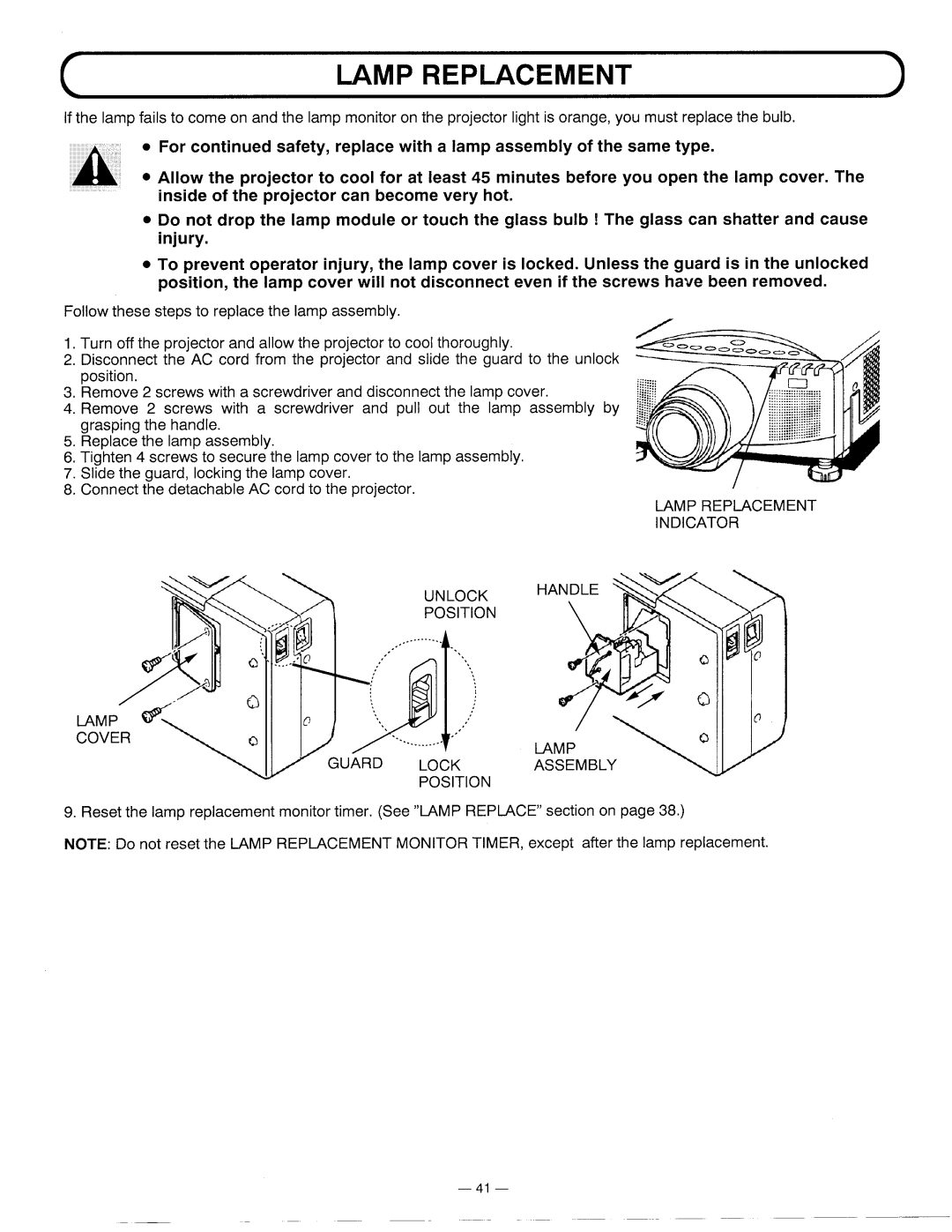 Proxima ASA 5610 manual 