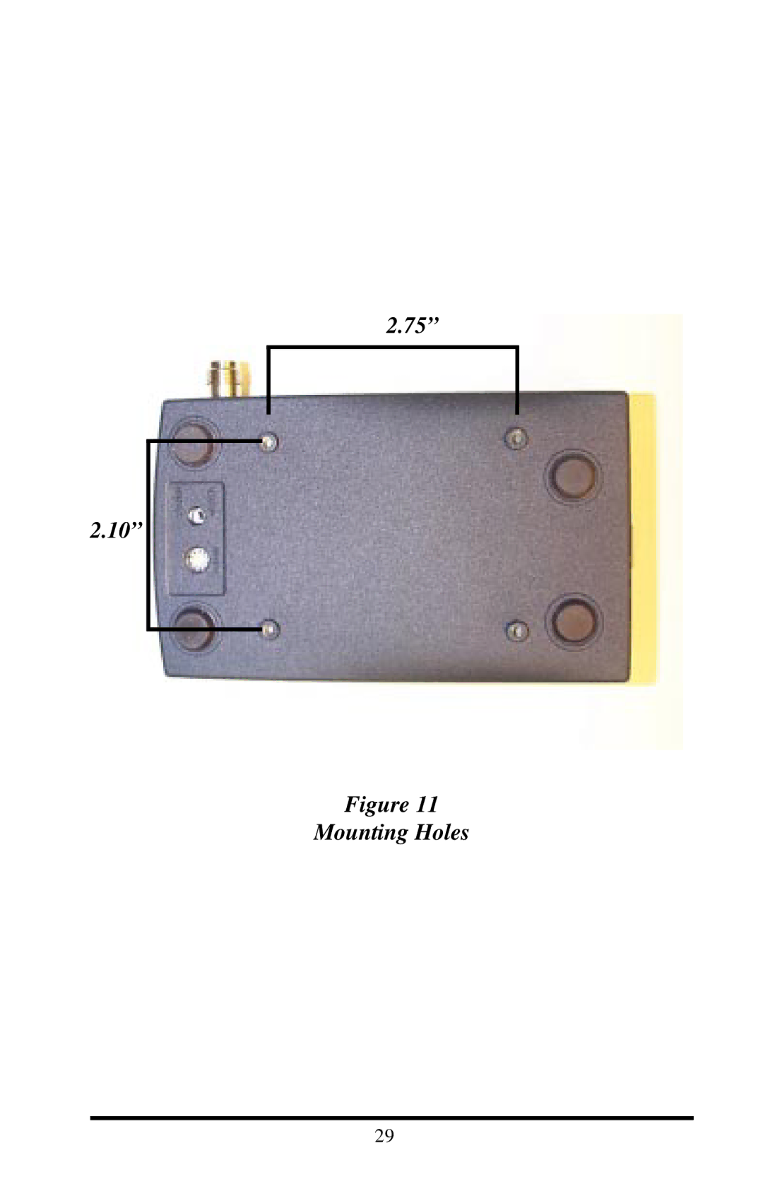 Proxima ASA 7911, 7910 manual Mounting Holes 