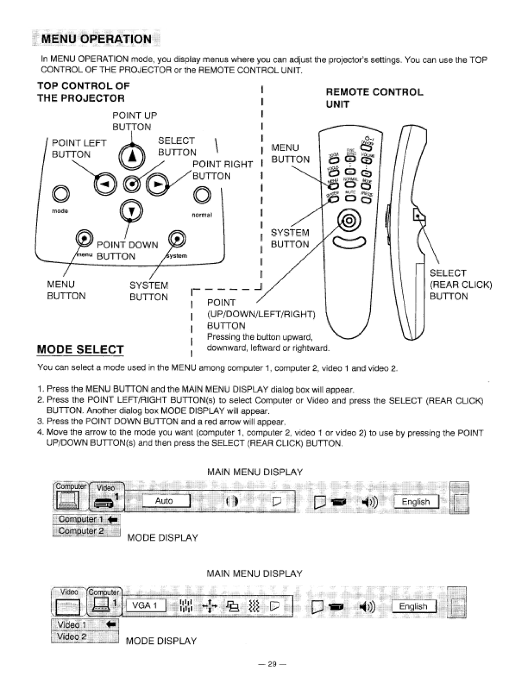 Proxima ASA 9200 manual 