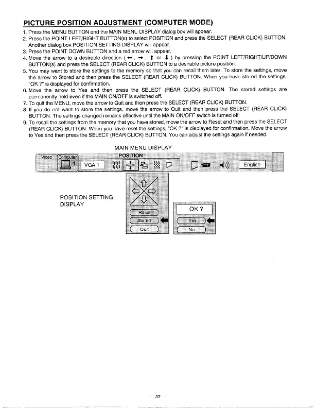 Proxima ASA 9200 manual 