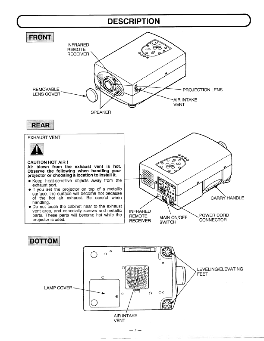 Proxima ASA 9200 manual 