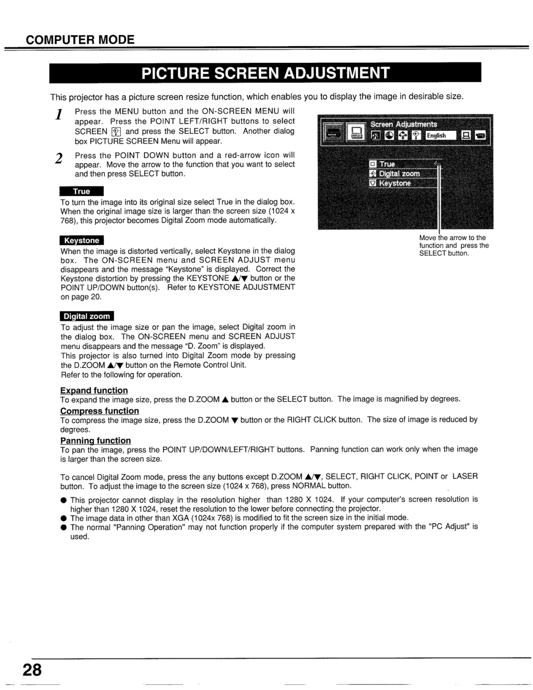 Proxima ASA LX2 manual 