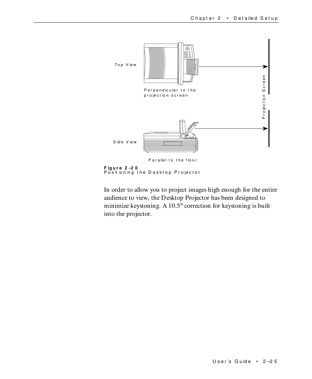 Proxima ASA Multimedia LCD Projectors manual Projection Screen 