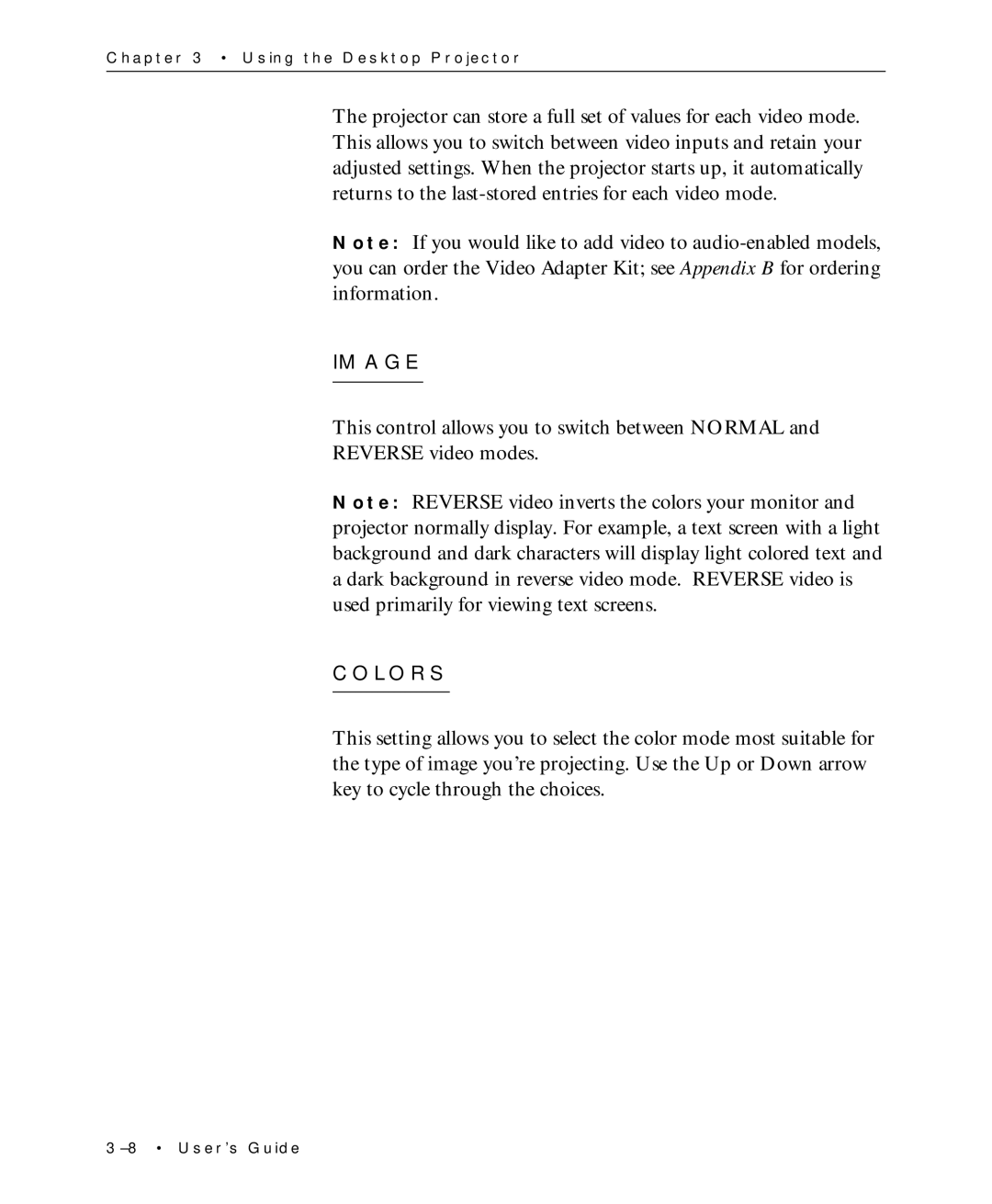 Proxima ASA Multimedia LCD Projectors manual Image 