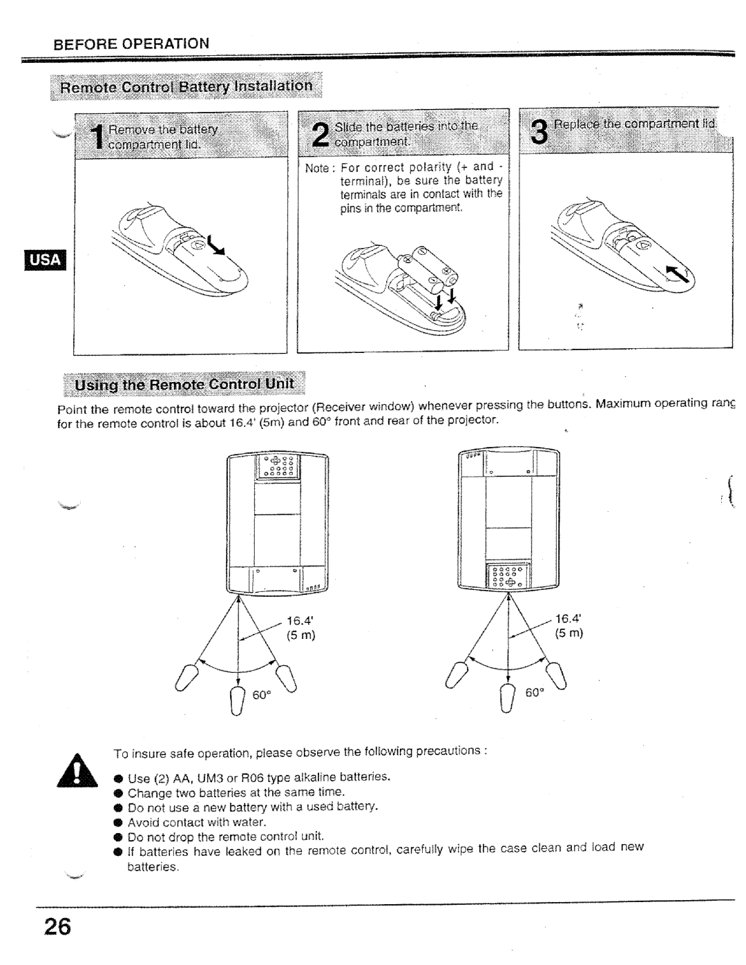 Proxima ASA PROAV9320L manual 